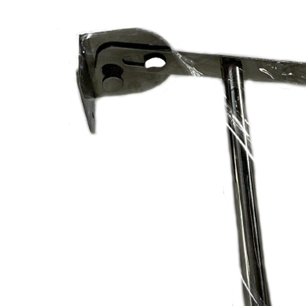 WALL RACK STAINLESS FOLDABLE 3 BARS 80cm PLIM