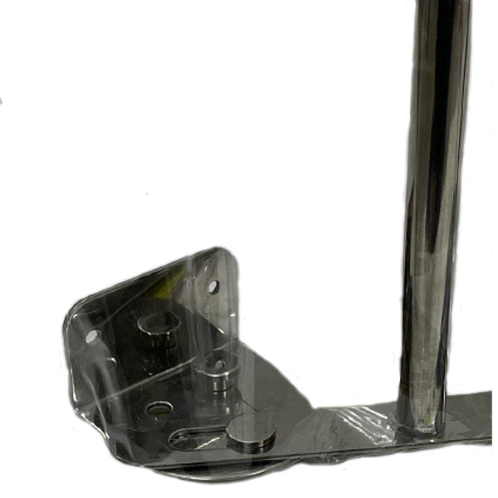 WALL RACK STAINLESS FOLDABLE 3 BARS 80cm PLIM