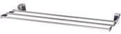 WALL RACK STAINLESS FOLDABLE 3 BARS 80cm PLIM