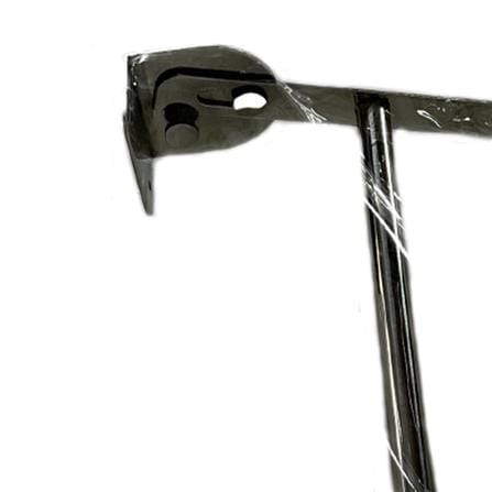 WALL RACK STAINLESS FOLDABLE 3 BARS 80cm PLIM