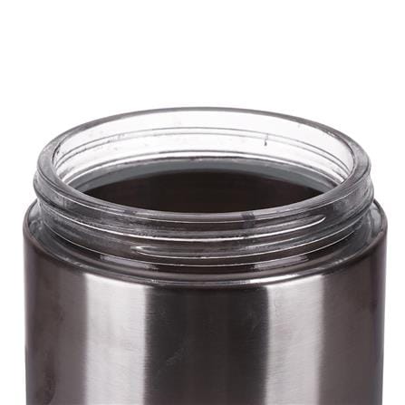 ROUND GLASS CANISTER WITH SCREW LID M
