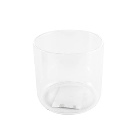 ROUND GLASS CANISTER WITH PULL LID S 0.45L