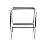 SQUARE CL KITCHEN RACK 2TIERS JYC-022