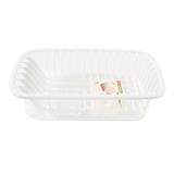 PLASTIC DISH DRAINER JCJ 2404 WHITE