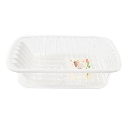 PLASTIC DISH DRAINER JCJ 2404 WHITE
