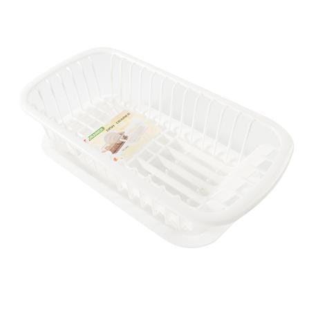 PLASTIC DISH DRAINER JCJ 2404 WHITE