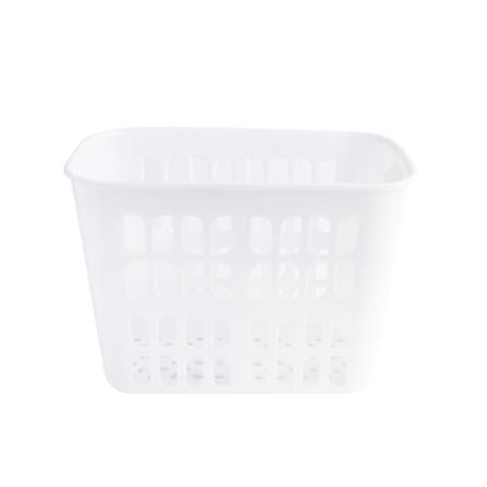2-COMPARTMENT SQUARE--SHAPED KITCHEN UTENSIL HOLDER JCJ 1190 WHITE