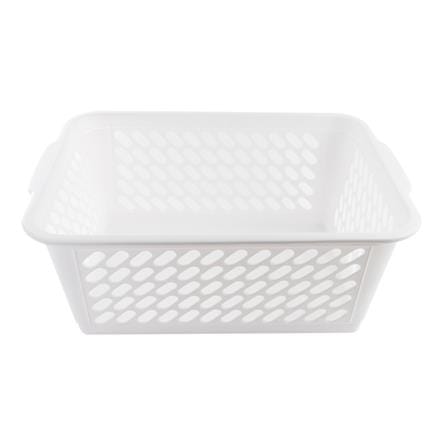 LARGE SQUARE BASKET PIONEER WHITE