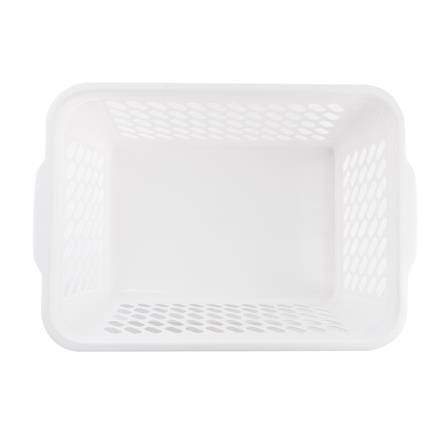 LARGE SQUARE BASKET PIONEER WHITE
