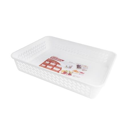 BASKET SQUARE-L PIONEER WHITE