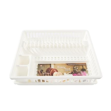 PLASTIC DISH DRAINER G-WARE 266 WHITE