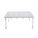 HOMEPRO KEYWAY KITCHEN RACK 1 TIER WITH 4 HOOK AE219 W50XD38.1XH22.3 CM WHITE