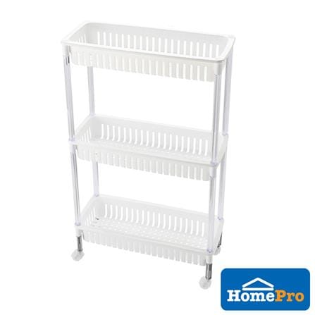 KEYWAY PLASTIC SHELF AP383 W48XD20XH84 CM WHITE
