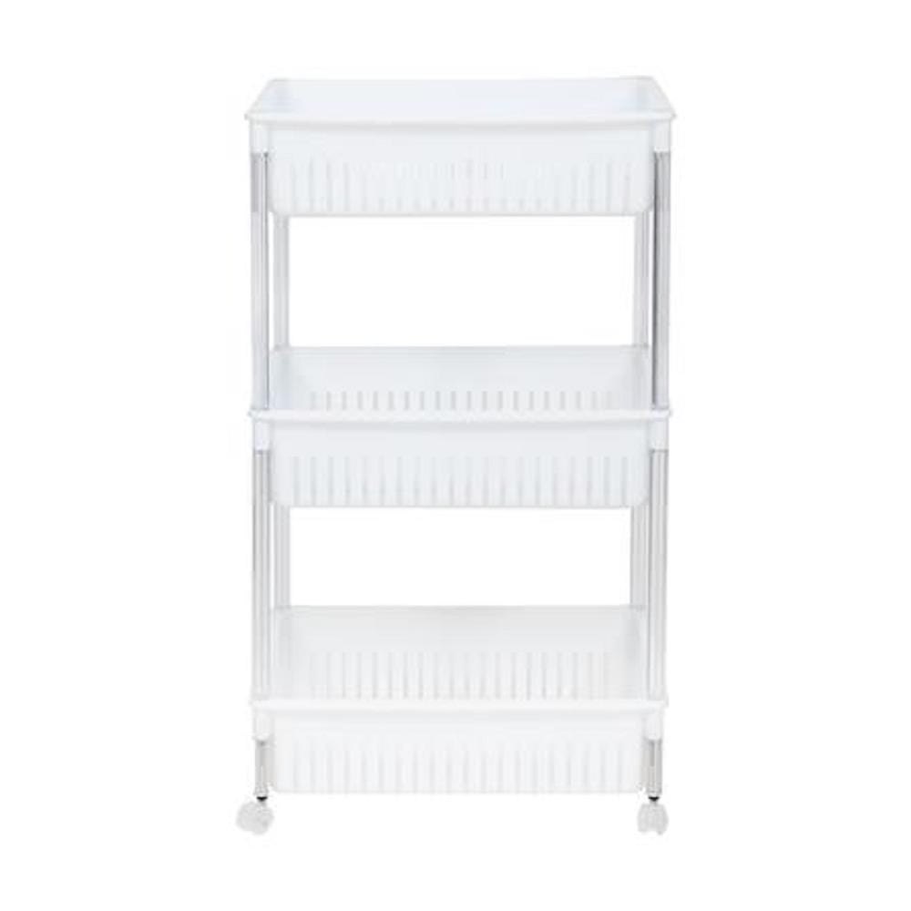 KEYWAY PLASTIC SHELF 3 TIER AP903 W47.1XD35.6XH83.3 CM WHITE