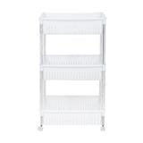 KEYWAY PLASTIC SHELF 3 TIER AP903 W47.1XD35.6XH83.3 CM WHITE