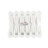 CLOTH CLIP CSP WHITE PACK12