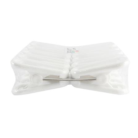 CLOTH CLIP CSP WHITE PACK12