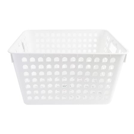 RECTANGULAR BASKET CSP 1259 WHITE