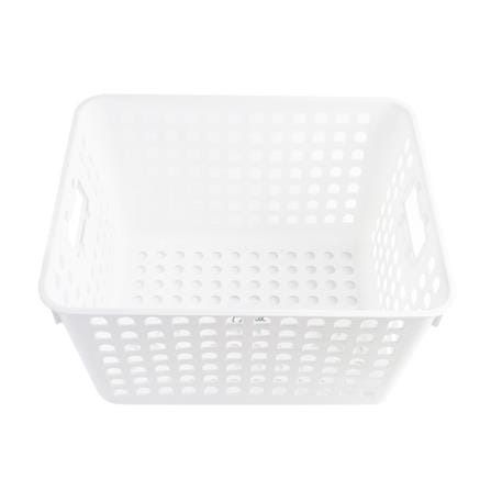 RECTANGULAR BASKET CSP 1259 WHITE