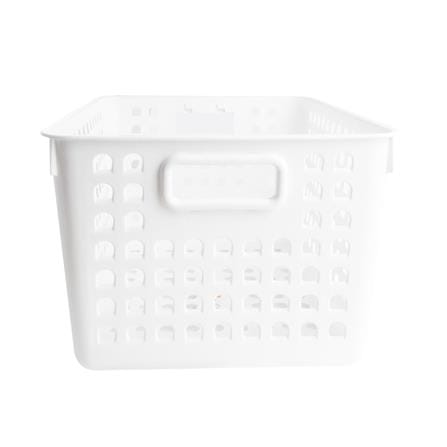 RECTANGULAR BASKET CSP 1259 WHITE