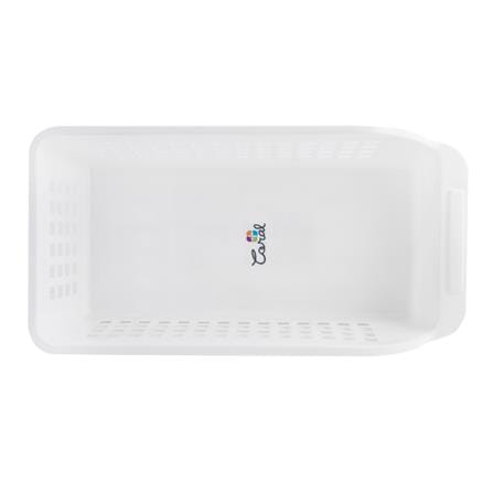 SQUARE BASKET CSP 1256 WHITE