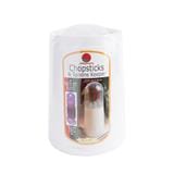 ROUND KITCHEN UTENSIL HOLDER MICRONWARE 1197 WHITE