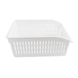 WIDE RECTANGULAR STORAGE BASKET EKDUMRONG D-5224 WHITE