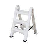 STEP STOOL MATALL 3-STEP WHITE