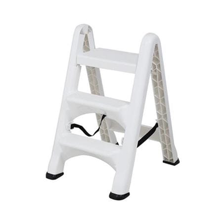 STEP STOOL MATALL 3-STEP WHITE