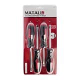 SCREWDRIVER SET MATALL DT1011 4EA/SET