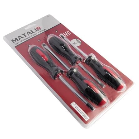 SCREWDRIVER SET MATALL DT1011 4EA/SET