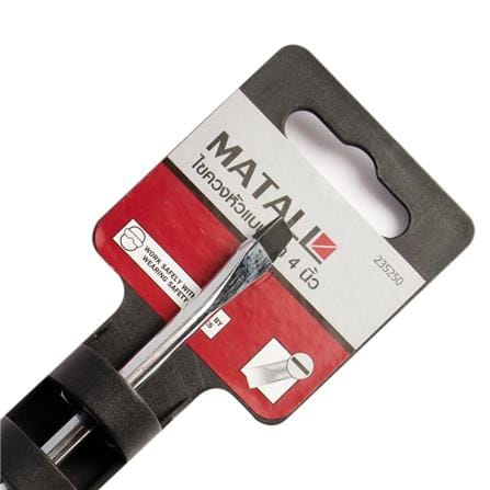SLOTTED SCREWDRIVER MATALL SC100X5SH 4"
