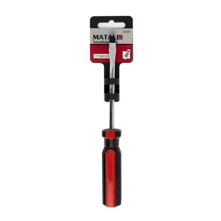 SLOTTED SCREWDRIVER MATALL 4" (-) 6x100