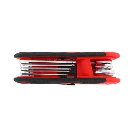 FOLDING BALL END HEX KEY WRENCH SET MATALL 8-KEY