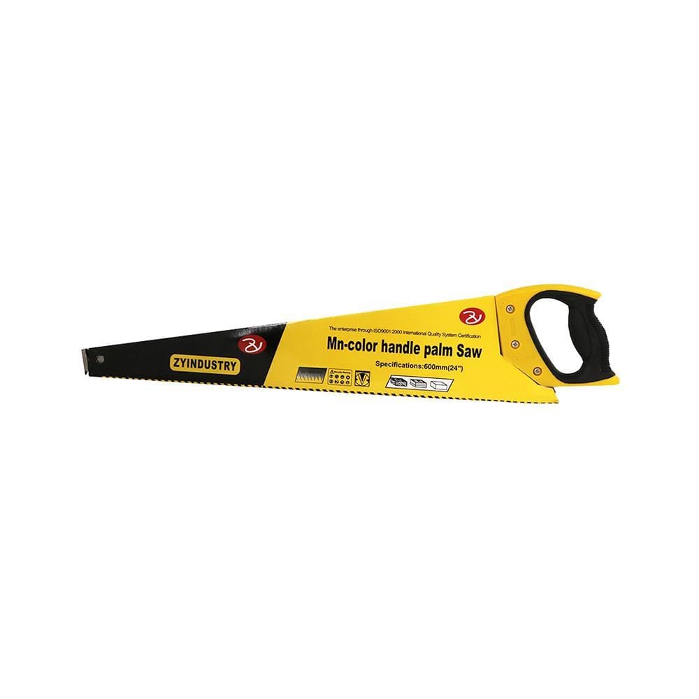 HAND SAW SHINO 24INCH YELLOW-SILVER STEEL