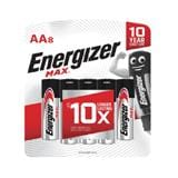 MAX AA 1.5V ALKALINE BATTERY 8PC E91BP8M ENERGIZER