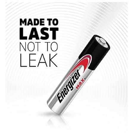 MAX AAA 1.5V ALKALINE BATTERY 8PC E92BP8M ENERGIZER