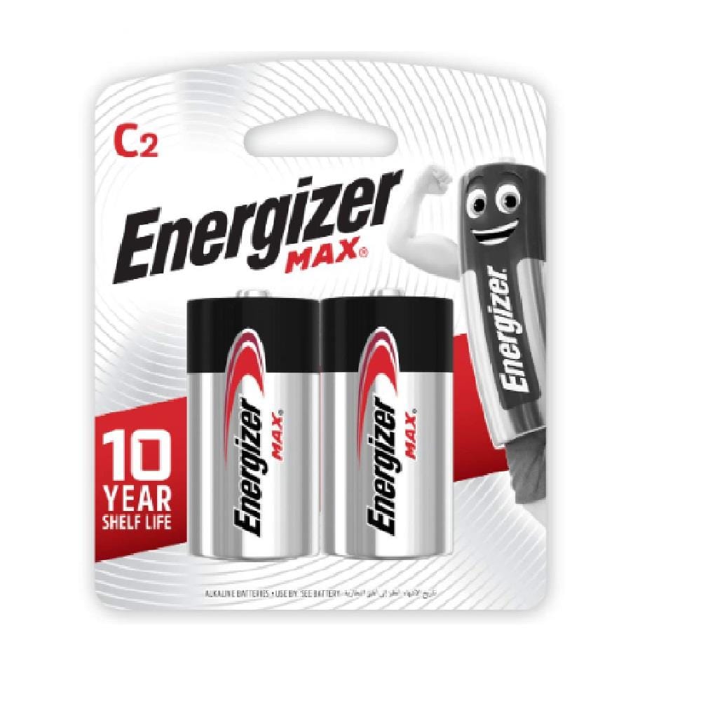 ENERGIZER MAX C 1.5V ALKALINE BATTERY 2 PCS E93BP2G