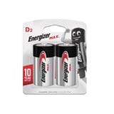 ENERGIZER MAX D 1.5V ALKALINE BATTERY 2PC E95BP2G