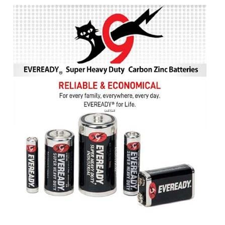SHD 9V BATTERY 1PC 1222BP1 EVEREADY