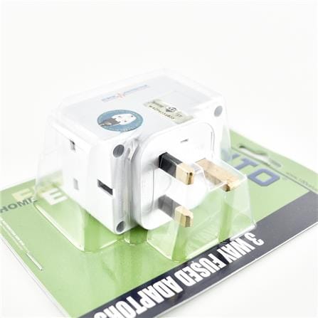 ADAPTER 3-PIN 3-WAY CENTO CT703NS WHITE
