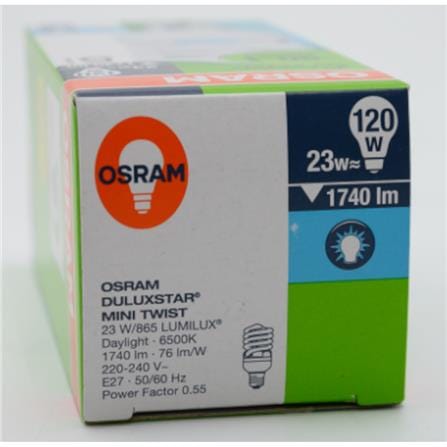 MINI TWIST 23W/865 E27 DAYLIGHT OSRAM