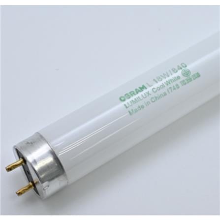 FLUORESCENT LAMP LONG T8 OSRAM L18W/840 (LUMILUX) YELLOW