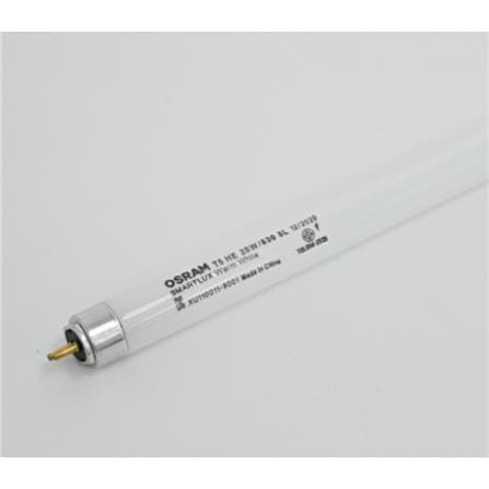 FLUORESCENT LAMP SHORT T5 TUBE OSRAM HE 28W/830 SMARTLUX