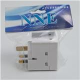 3PIN 3WAY BAKELITE ADAPTOR 9583 NNE