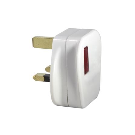 NNE BAKELITE 13A POWER PLUG TOP WITH NEON 138N