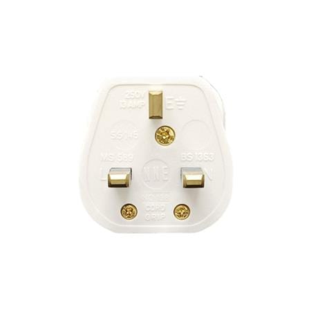 NNE BAKELITE 13A POWER PLUG TOP WITH NEON 138N