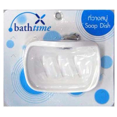 SOAP HOLDER BATH TIME 1431BT WHITE