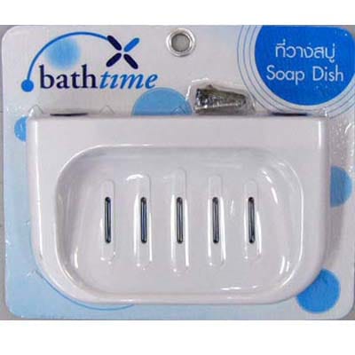 SOAP HOLDER BATH TIME 1430BT WHITE