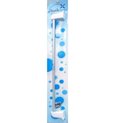BATH TIME TOWEL BAR 1420BT ALUMINIUM WHITE (H13.50XW87XD8 CM)